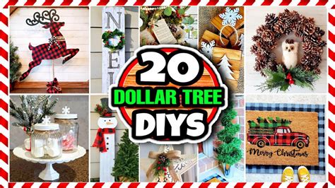 dollar tree christmas crafts youtube|20 dollar tree christmas decorations youtube.